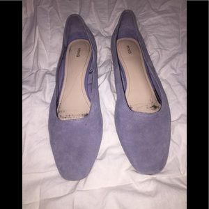 MNG gray suede women’s shoes